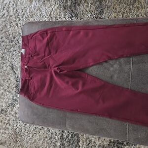 Size 6 Burgundy Michael Kors dress pants